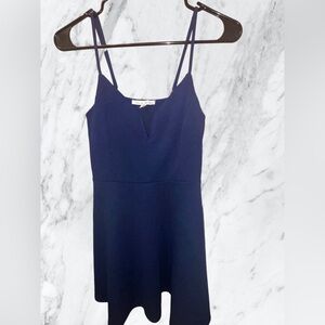 Navy blue dress